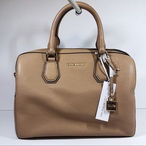 Michael Kors oyster leather mercer